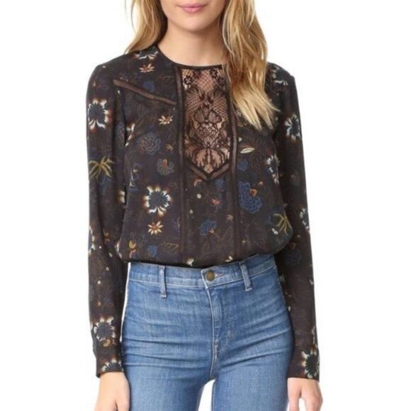 A.L.C. Noemi Floral Top Size 0 - Picture 3 of 8